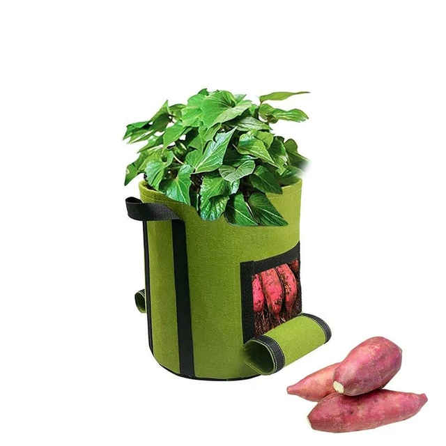 2pcs 10 Gallon Grow Bags NonWoven Pots Garden Vegetable Planting