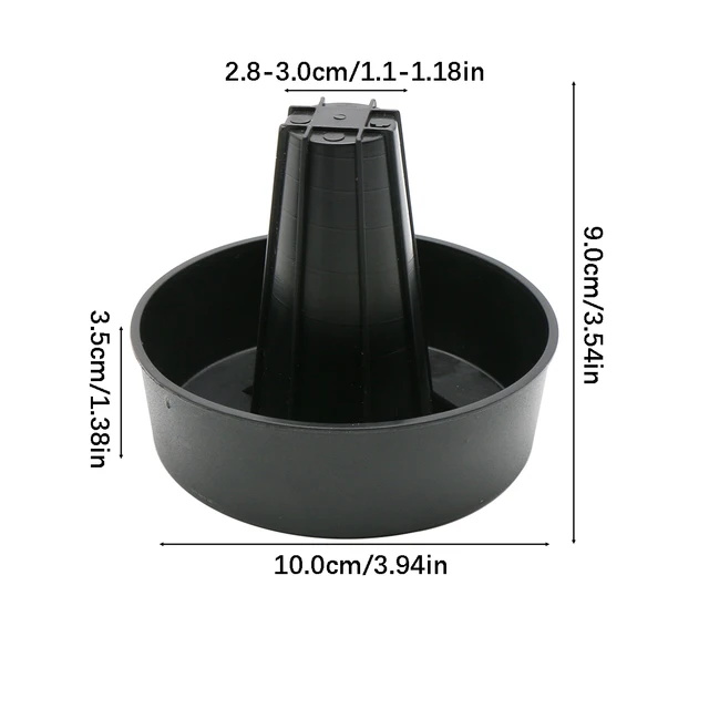 4 Készlet Méhkate-Ellenes Tartókonzor Mosogató Alap Állvány Megnövekedett Vízálló Kaptár Lábak Méhkas Méhészeti Eszközök - Image 5