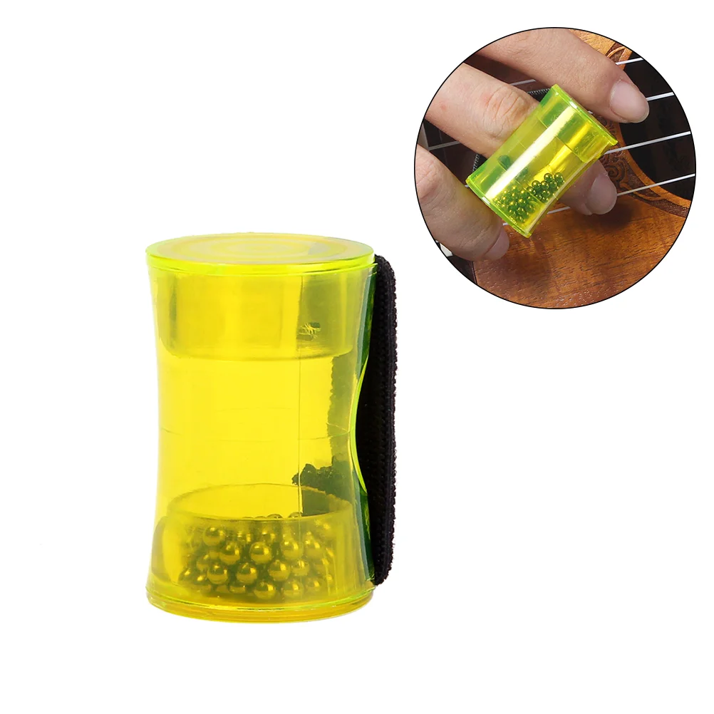 

Mini Guitar Finger Shaker Hammer Rhythmic Ring Wear On Finger For Ukulele Guitar Bongo
