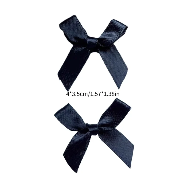 여자를위한 우아한 헤어 클립 여자, 2 개/대 리본 머리 활 Bowknot 머리핀 Y2K 머리 바레트 사이드 클립 머리 장식