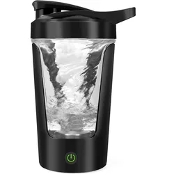 Portable Electric Shaker Bottle - 350ml Mixing Cup for Protein Powder & More (350ML)