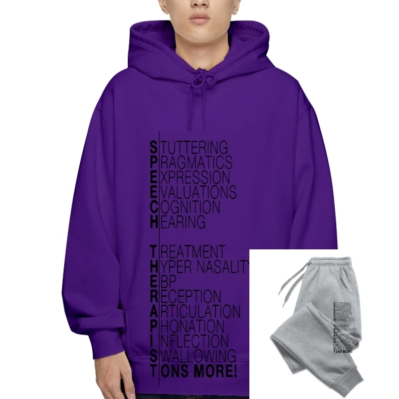 

SLP Pullover - Speech Language Pathology - Speech Therapist Dress female Sweatshirt Hoodies