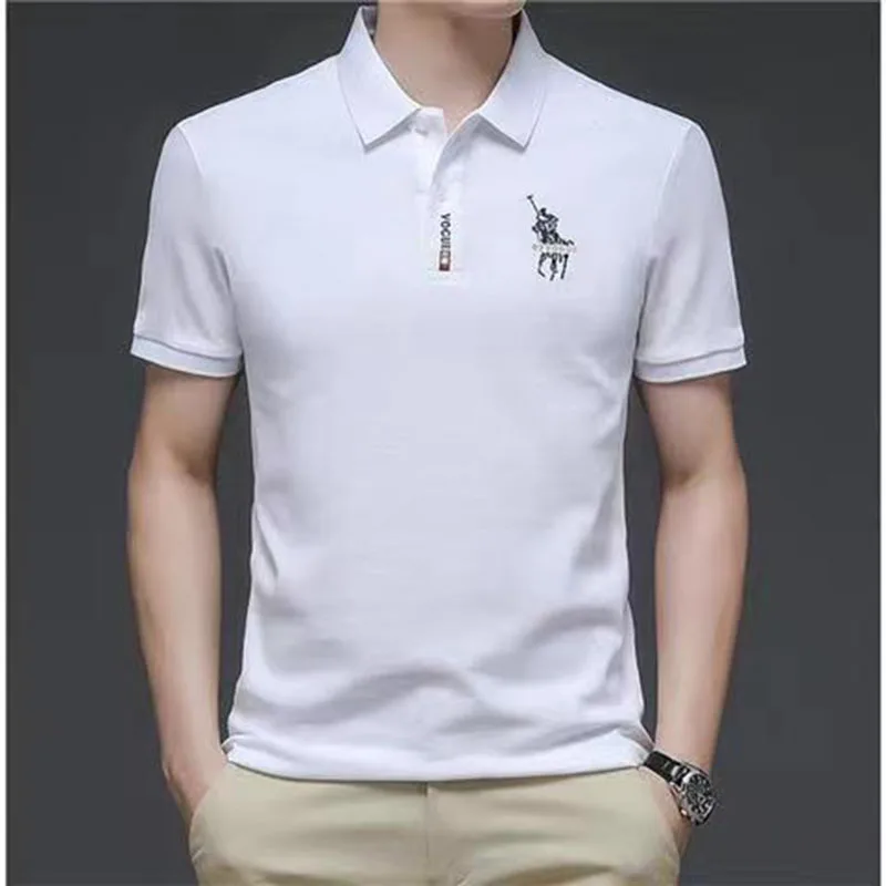 

2024 New Men's Casual Polo T-shirt m-3xl