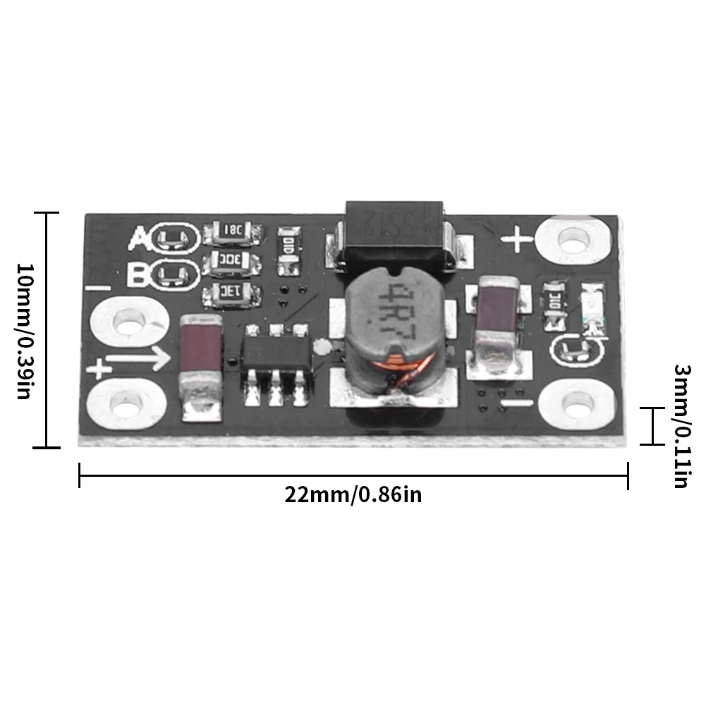 5-20pcs 3.7V 12V 미니 DC 부스트 컨버터 보드 출력 5V/8V/9V/12V DC 스텝 업 모듈 리튬 배터리 부스트 전압 부스트 모듈