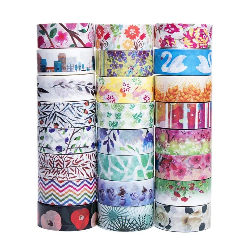 

Customized productNew Selection Custom Made Printing Paper Colored WashiTape Printed Washi Tape