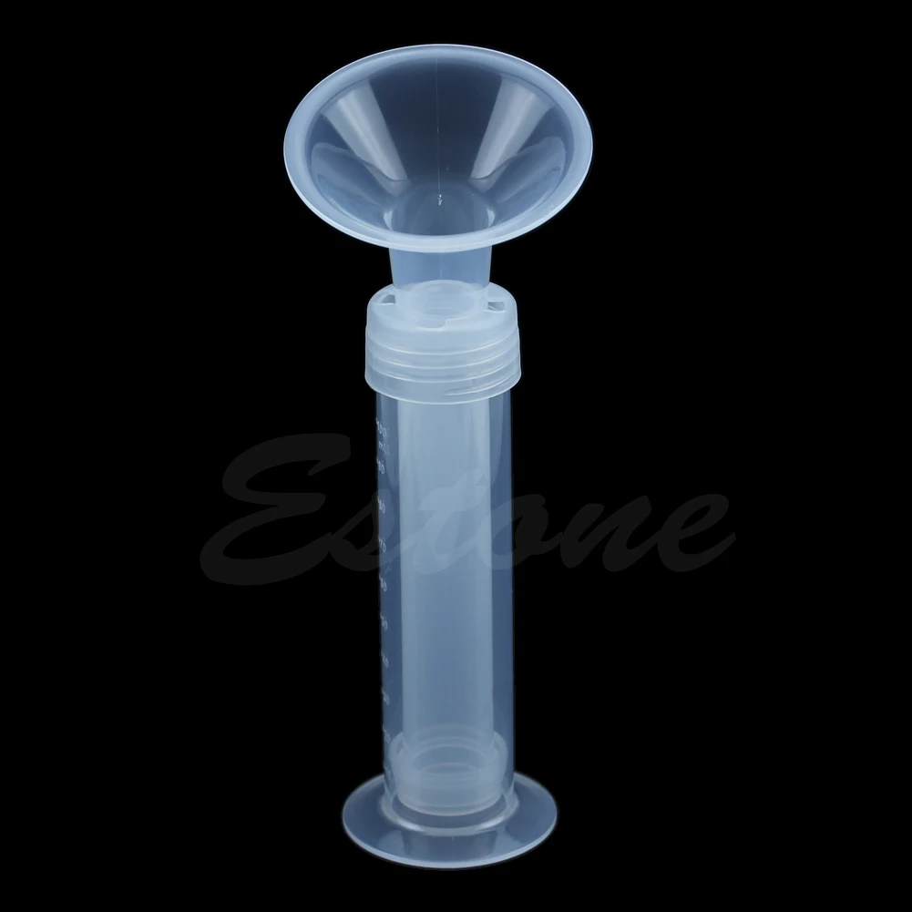 New Manual Breast Pump Breastpump Baby Feeding Milk Sucking Suction Milking Tool 4