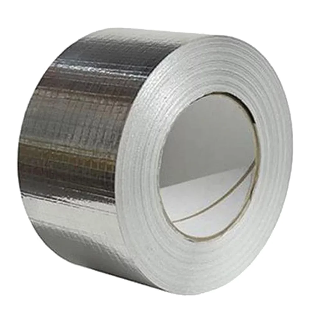 

Aluminum Foil Butyl Rubber Tape Self Adhesive High temperature resistance Waterproof for Roof Pipe Repair Home Renovation Tools