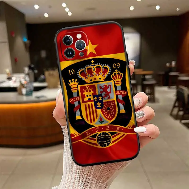 RE54 Stylish Spain Flag Phone Case - Vibrant Spanish Design