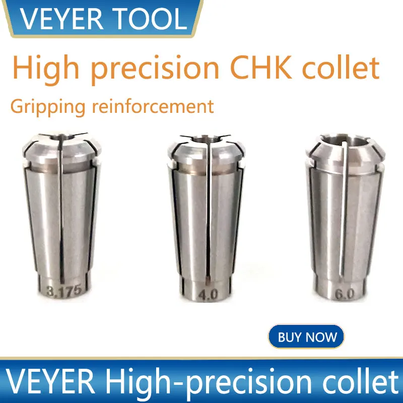 

【Free Ship】VEYER 0.003mm CHK 3.175 High-precision Flex Collet Chuck PCB Splitter Depanelizer Drill Chuck for Mini CNC Lathe