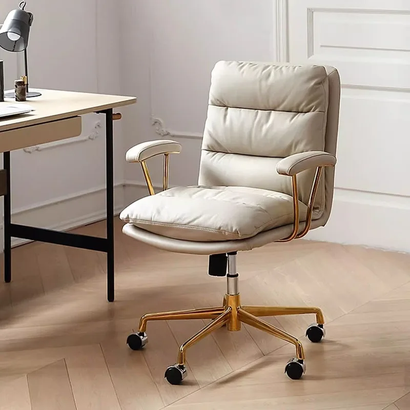 Swivel Mobile Office Chair Gaming Bedroom Designer Armchair Task Office Chair Comfy Cadeira De Escritorio Modern Furniture