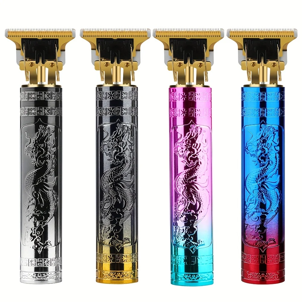 Men's Beard Trimmer Kit Electric Razor Shaver Professional Hair Clipper with Zero Gapped T Blade Trimmer Nose Ear Beard Body