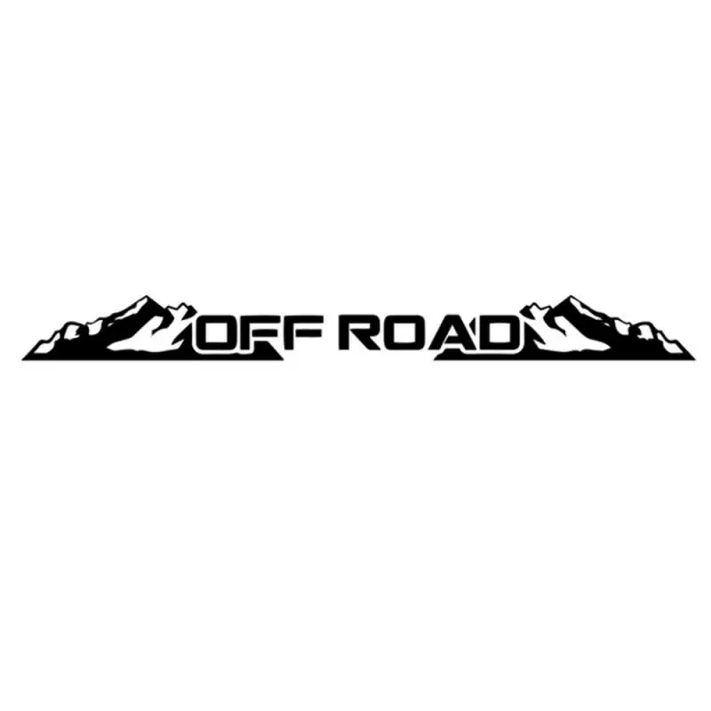 

100cmX9cm For OFF ROAD - Windshield Banner Car Stickers Vinyl Decal Back window Sticker fits 4x4 mud Off road Auto Decals