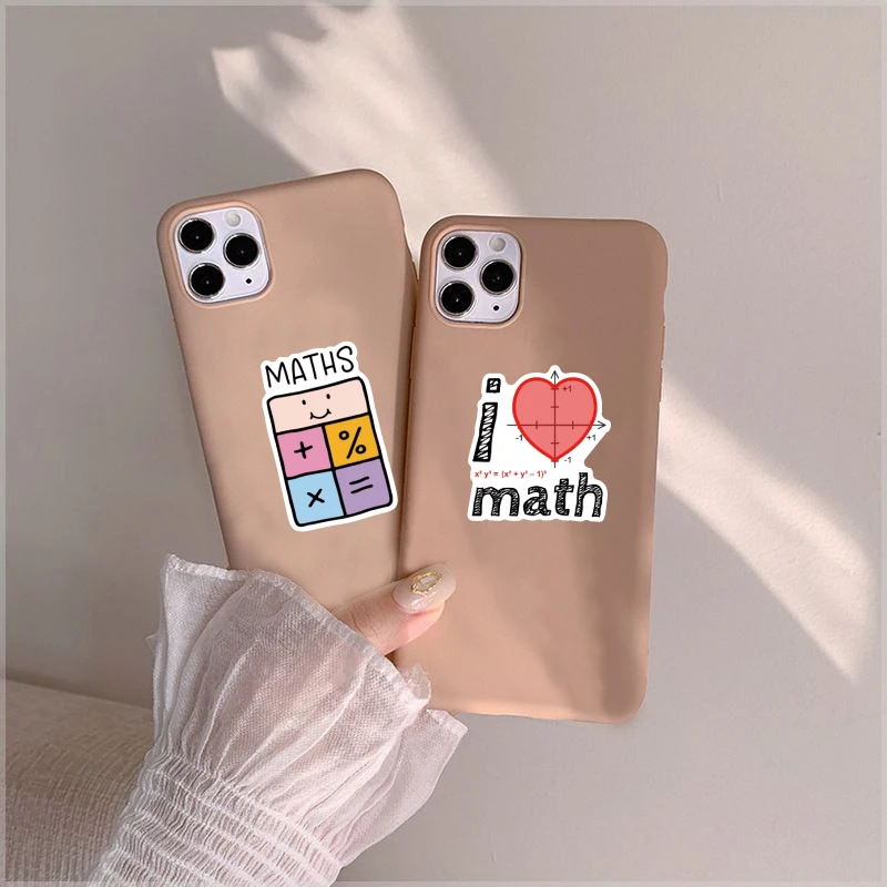 10/30/50Pcs 가방 스케이트 보드 노트북 수하물 냉장고 전화 자동차 스타일링 DIY 데칼 Pegatinas에 대 한 재미있는 수학 스티커