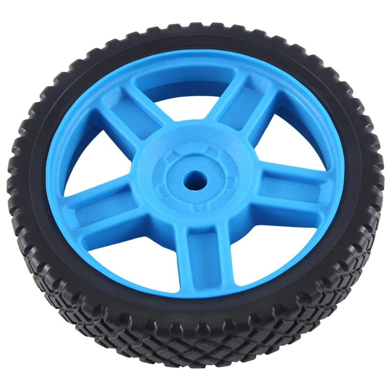 

2PCS 8 X 1.75 Lawn Mower Wheels Kit For Push Mower 8Inch Wheel For Most Standard Push Lawn Mowers Black&Blue PVC+PP