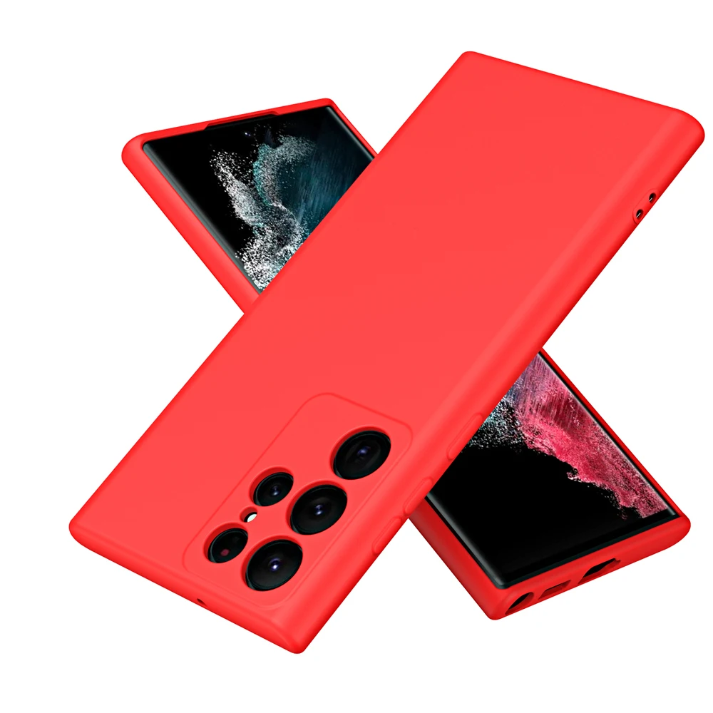 Liquid Silicone Protective Phone Case - Ultra Slim Shockproof Back Cover