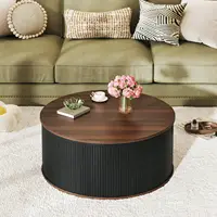 Round Coffee Table with Storage, 31.5" Lift Top Coffee Table, Mid Century Modern Coffee Tables for Living Room,, Customized 5