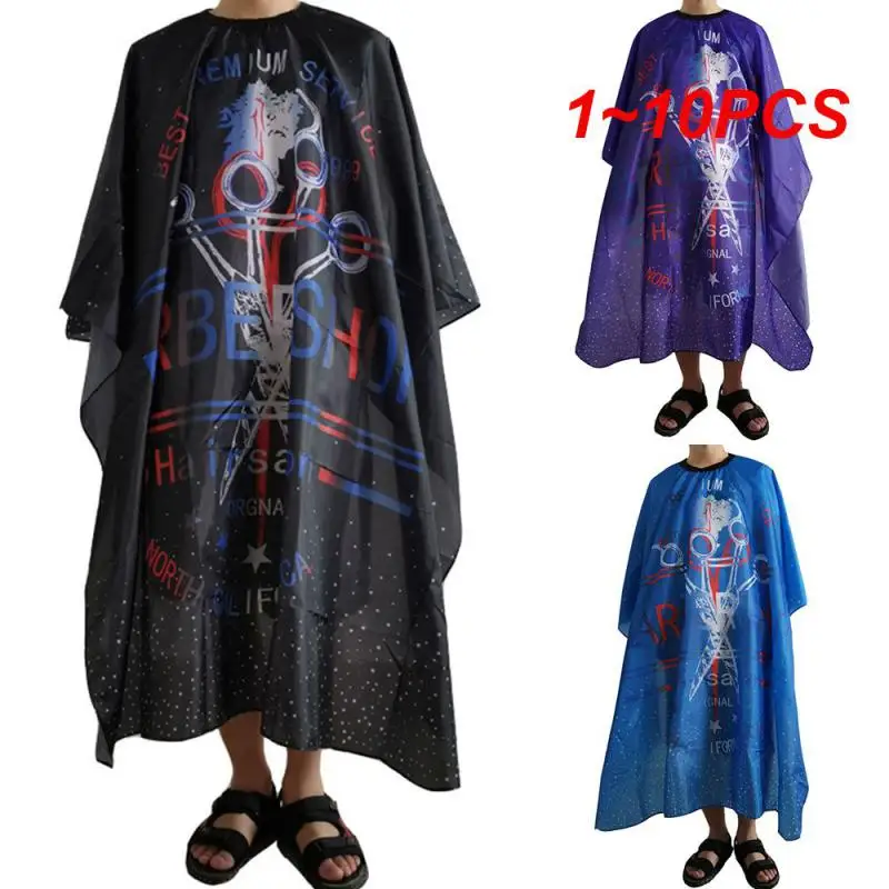 

1~10PCS Antistatic Hairdresser Apron Hair Cut Cape Hair Salon Hairdressing Tools For Haircuts Oily Dyed Shawls Aprons Adult