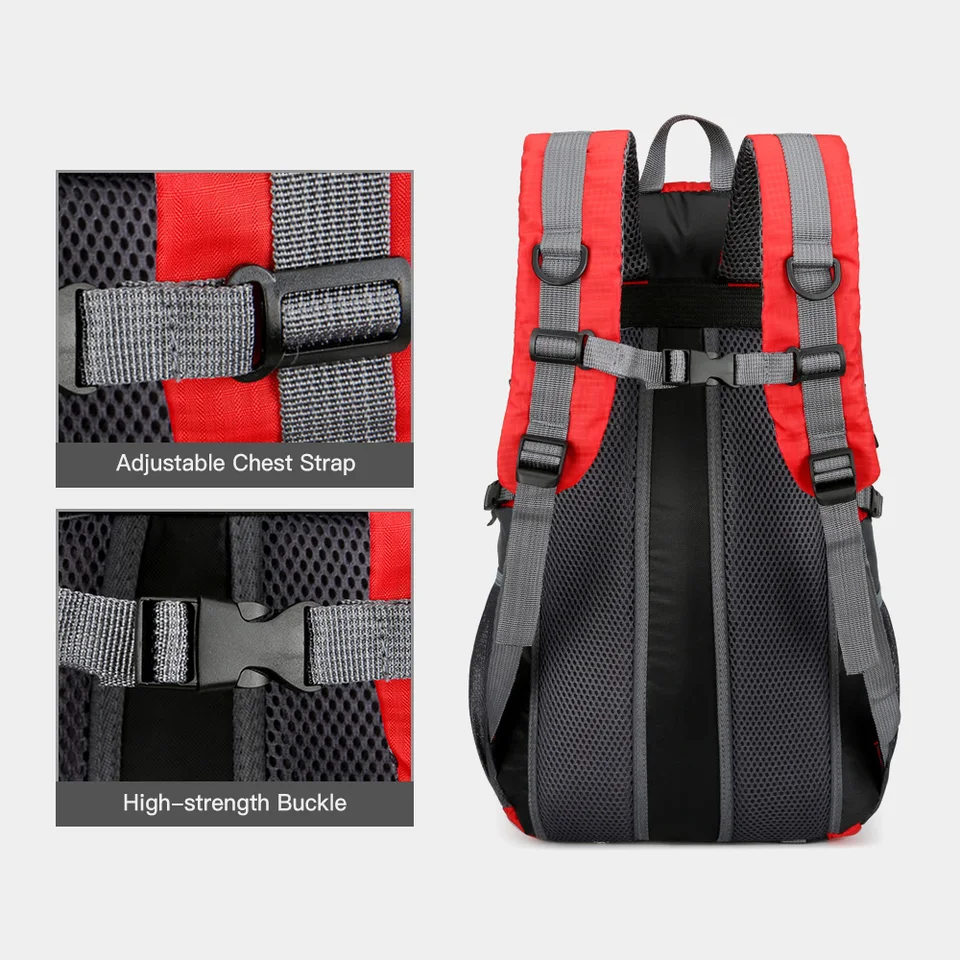 Zaino Impermeabile Zaino Trekking 40L Impermeabile Uomo/Donna