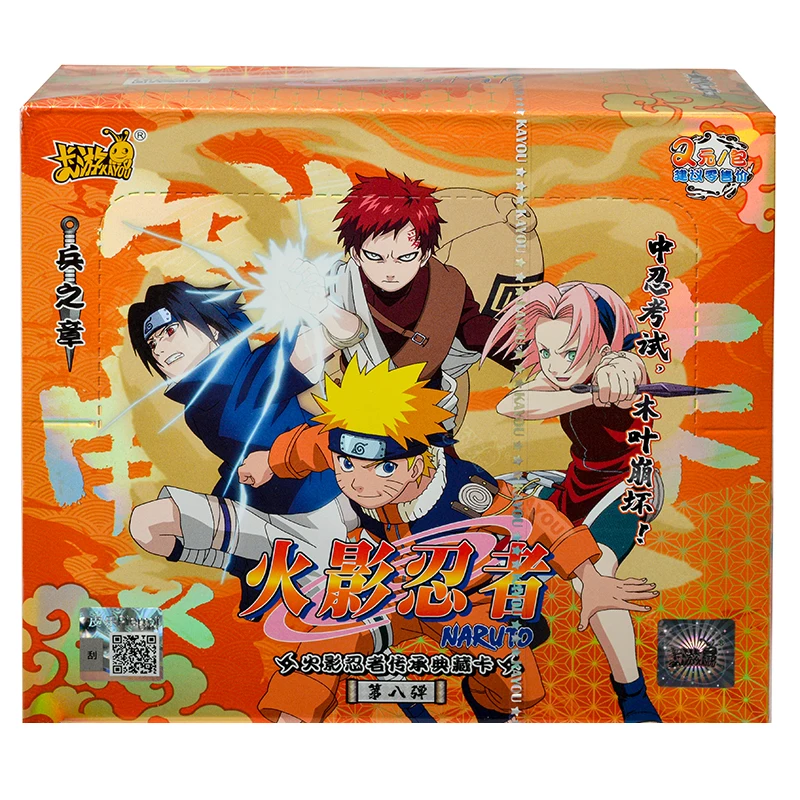15/25/50/150pcs Original Naruto Cards Uzumaki Sasuke Ninja Game Collection Rare Cards Box Flash Card Naruto Box Toys Gift