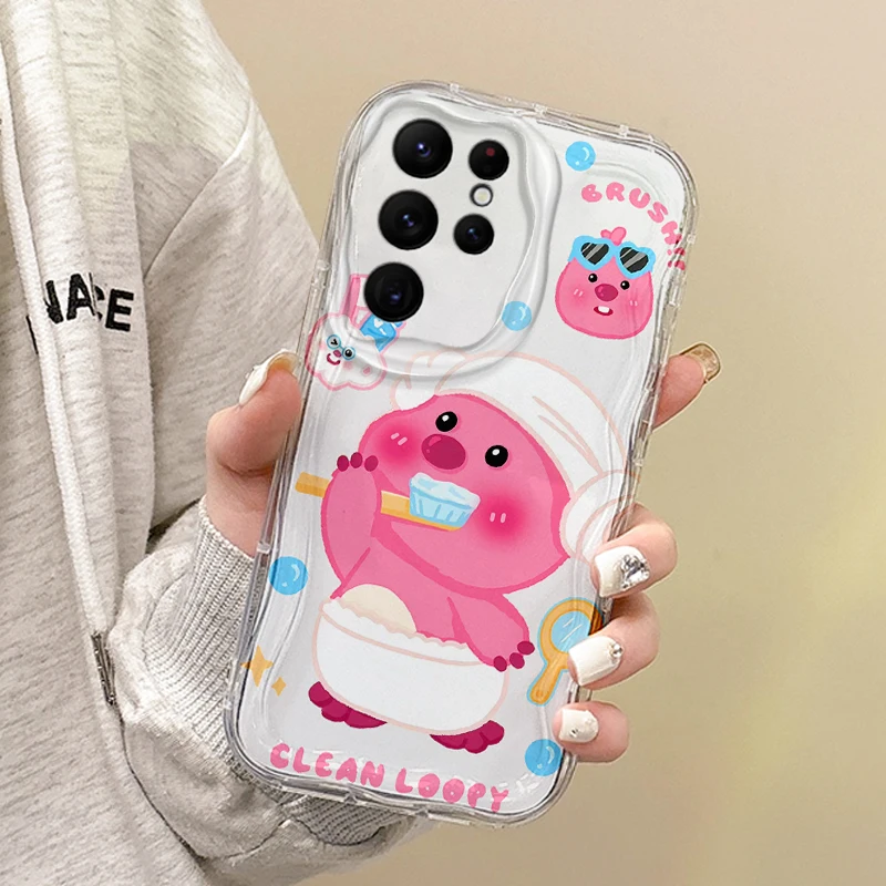 Adorable L-Loopy Cartoon ShockProof TPU Phone Case - Durable Back Cover