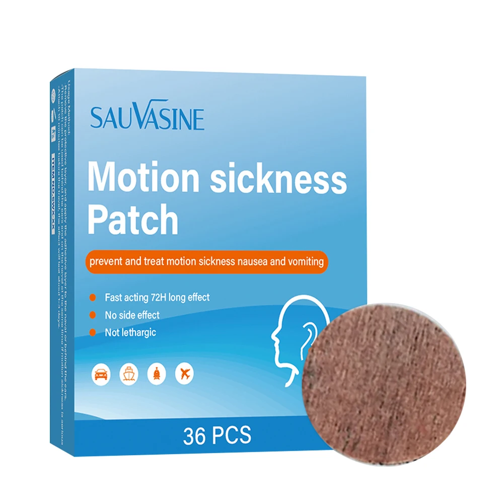 Travel Motion Sickness Stickers 36pcs for Adult Elderly motion sickness stickers