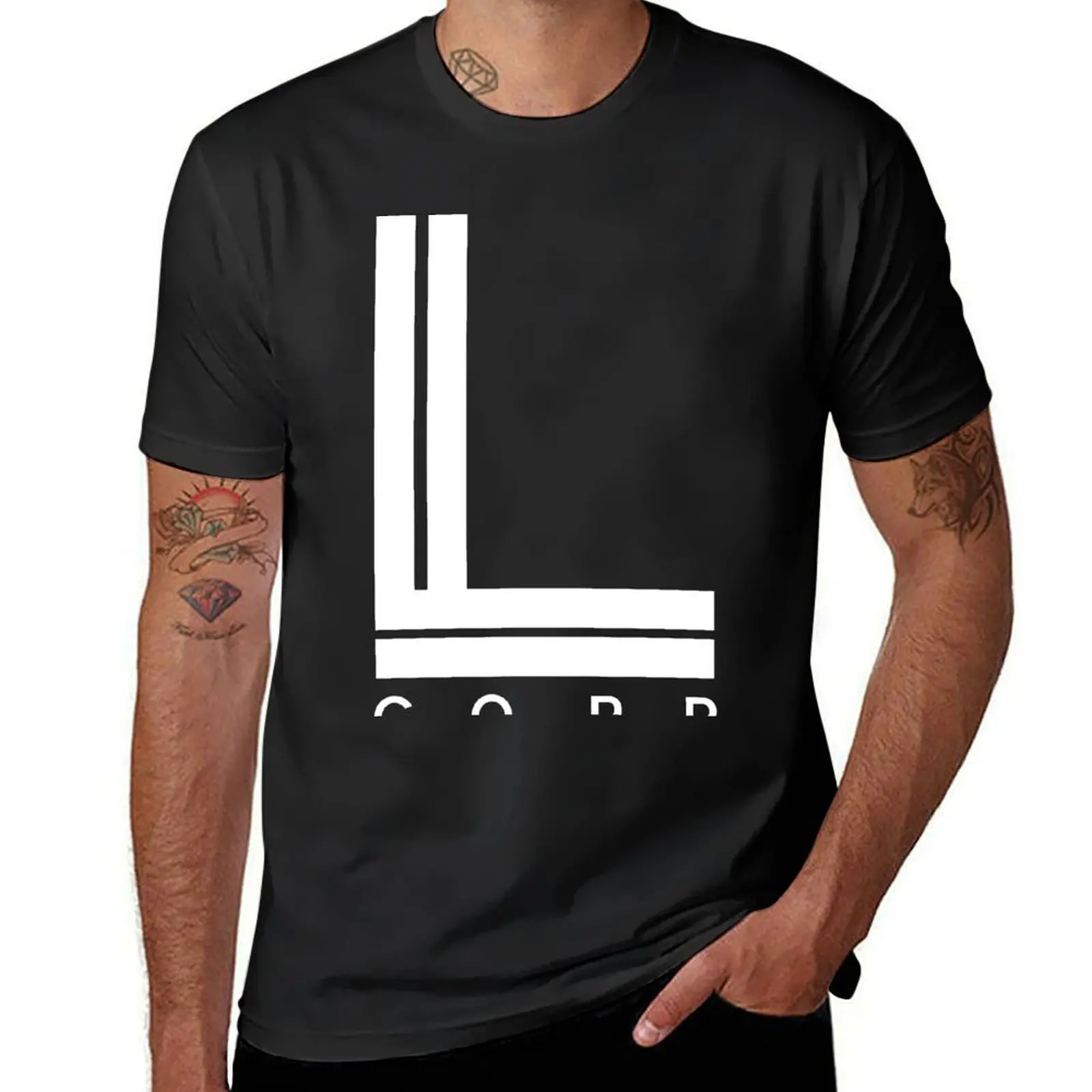 L-Corp T-Shirt sublime vintage customs tops t shirts for men cotton