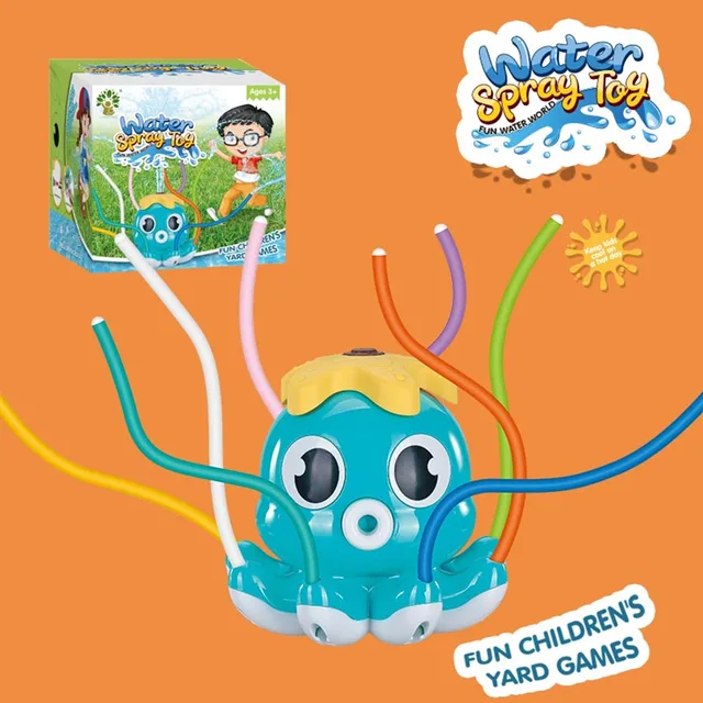 Kids Sprinklers Outdoor Water Toy Sprinkler For Kids Waterpark Backyard Water Toys For Kids Toddlers Boys Girls Splashing Fun 3