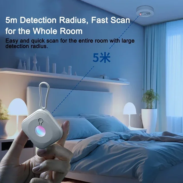 Infrared Camera Detector For Security Protection Camera Anti-Peeping Camera Detector Lens Detect Gadget LED Spy Gear 5