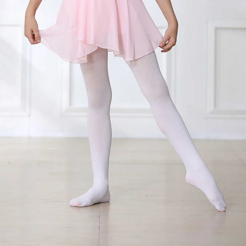 Kids pantyhose Ballet dance tights Spring/autumn Summer Solid Color For Girls