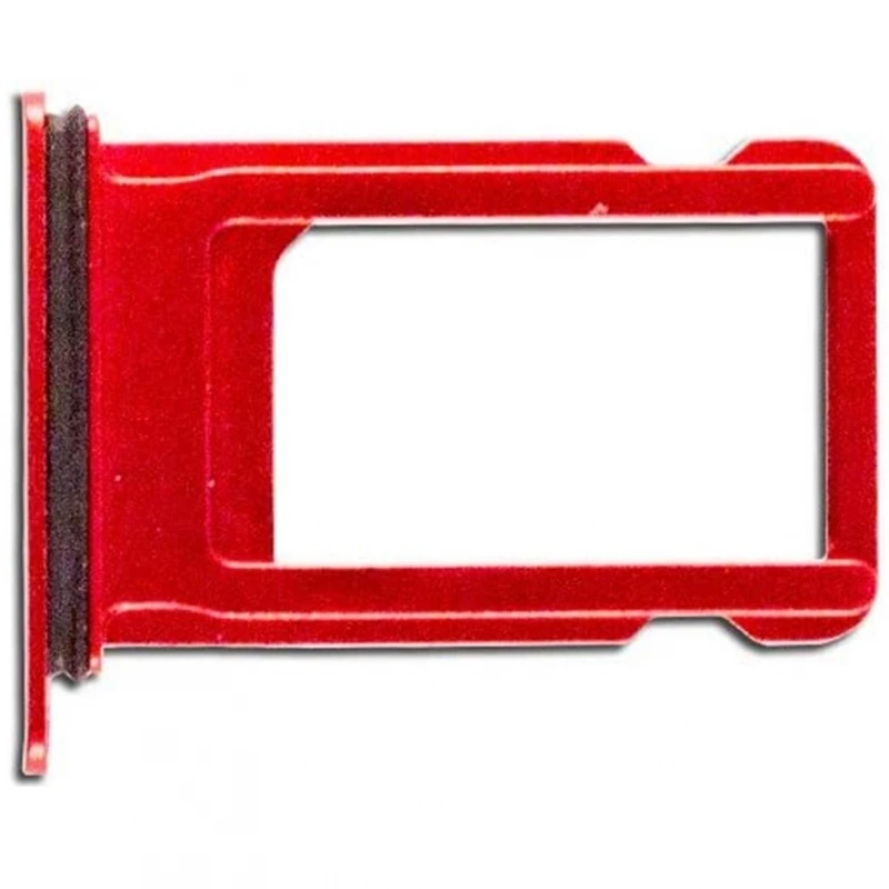 Vassoio Sim Per Iphone 8 Plus + Adattatore Per Scheda Micro Laterale Rossa # Apple Iphone 8 Plus (A1863 (Cdma), A1864, A1897, A1905 (Gsm), Iphone 8 +)