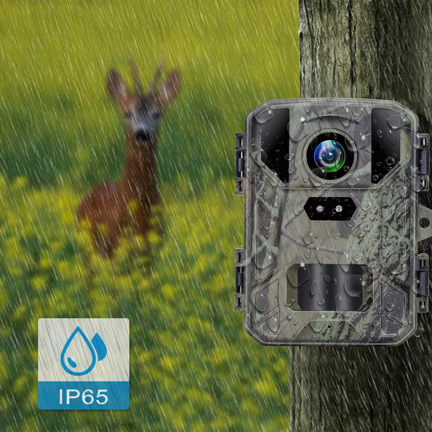 Mini 4K Hunting Trail Camera Mini800 48MP 1080P Wildlife Low Glow Arction Camera Night Vision Photo Traps Surveillance Tracking hunting trail camera trail camera