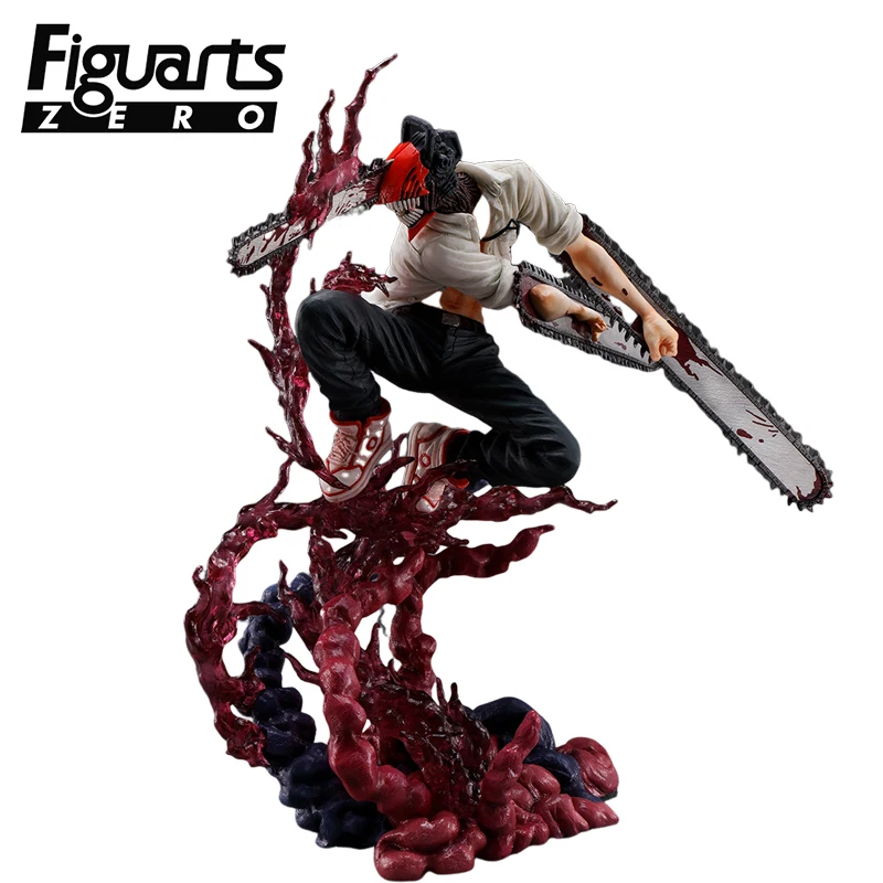 

Stock Genuine Original Bandai Figuarts ZERO Chainsaw Man Denji Figure Anime Action Model Collectible Ornaments Model Toy Gifts