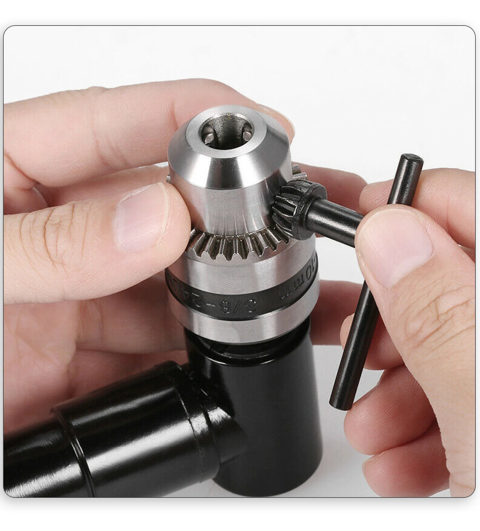 Right Angle Drill Converter 0.8-10mm 1-10mm Electric Drill Corner Adapter Three