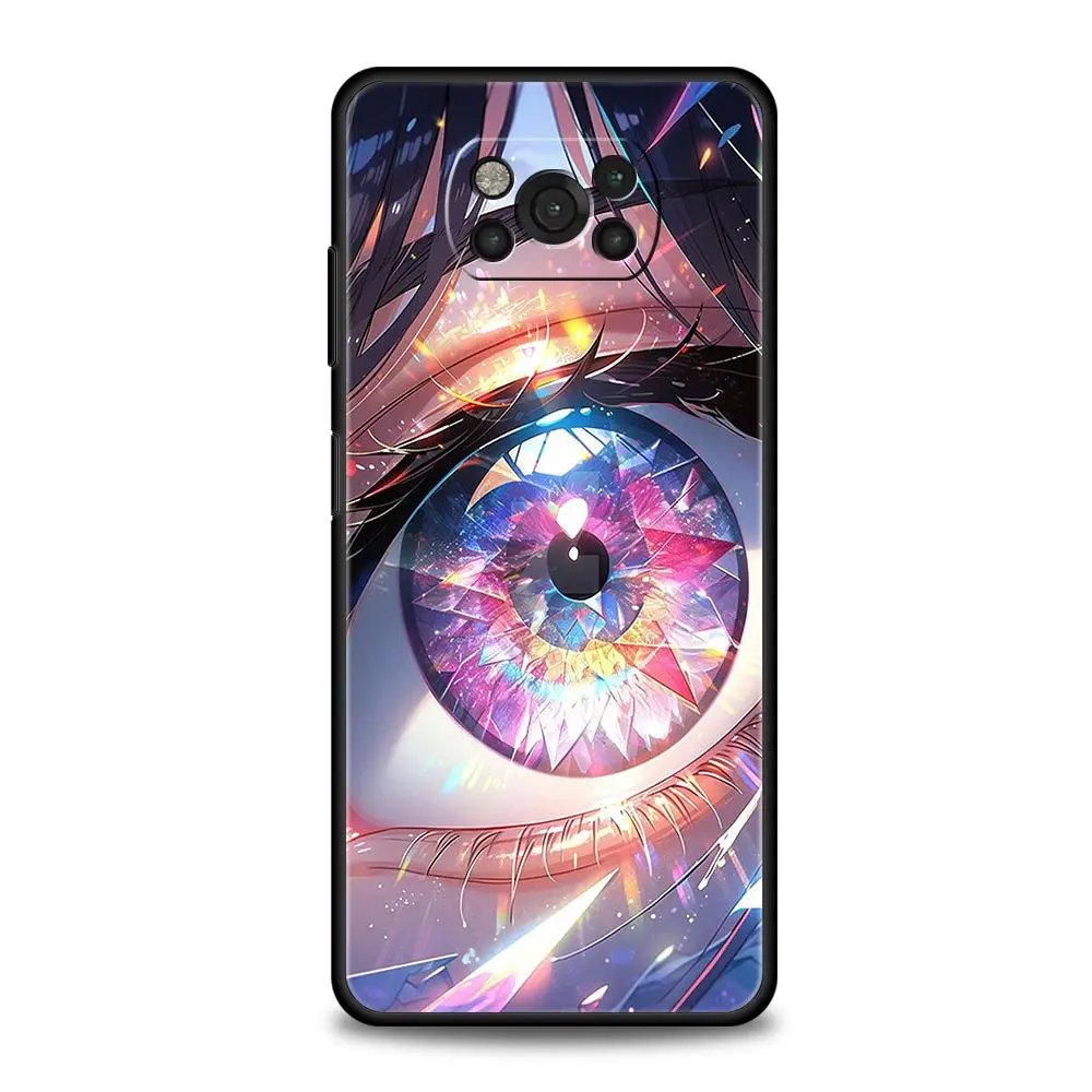 Cartoon Cute Eyes Art Soft Phone Case Cover