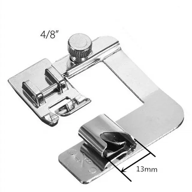 HM-9907 Domestic Multi-Function Machine ,Compatible With Brother,Janome,Singer,Feiyue Shell Hemmer Presser Foot,Metal Material 
