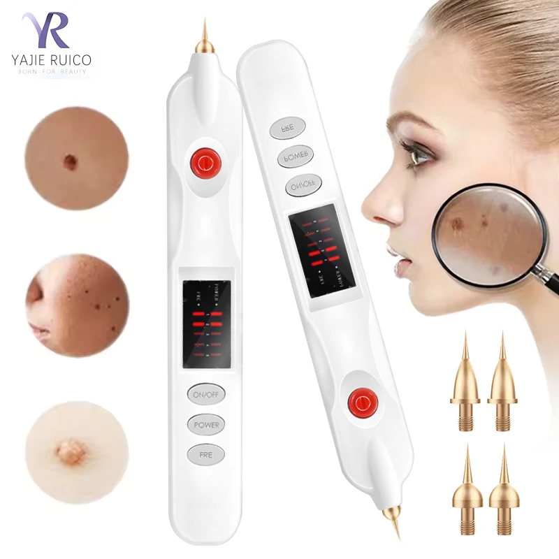 Plasma Pen Skin Mole Removal Freckle Machine Facial Wart Label Tattoo Removal Pen Blackhead Beauty Care Tool