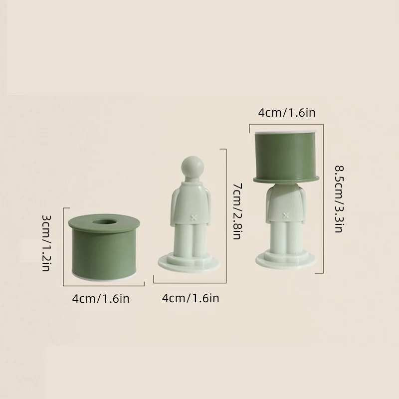 Houseeker Silent Anti-collision Door Stops Punch Free Safety Suction Stopper Doorknob Mat