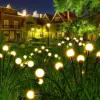 LED Solar Powered Firefly Lights Outdoor Waterproof Garden Lights for Outside Yard Backyard Patio Pathway Christmas Decor Light 1