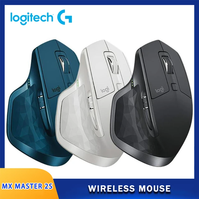 100% New Logitech Mx Master 2s Wireless Office Mouse Hyper-fast Scrolling  Ergonomic Shape Rechargeable Control Upto 3 Computers - Mouse - AliExpress