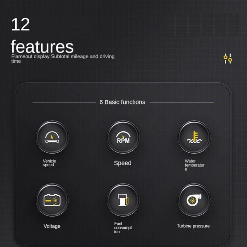  µ ͸  S100 HUD  ÷ obd ڵ ú 