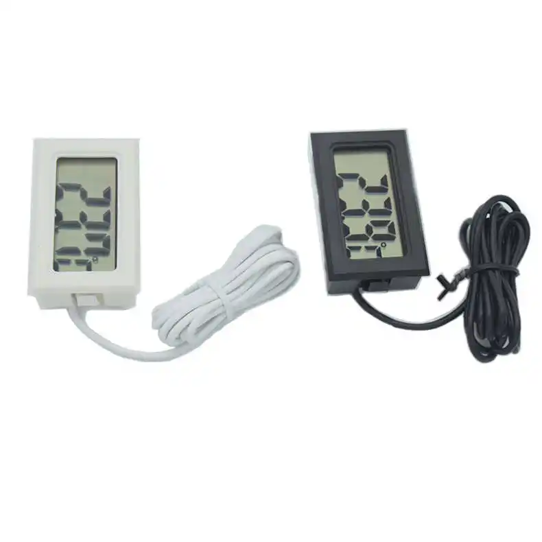 Beekeeping Beehive Mini Convenient Digital LCD Hygrometer Thermometer with Sensor Monitoring Display Humidity Detector Beekeeping Tools Beekeeping Accessories