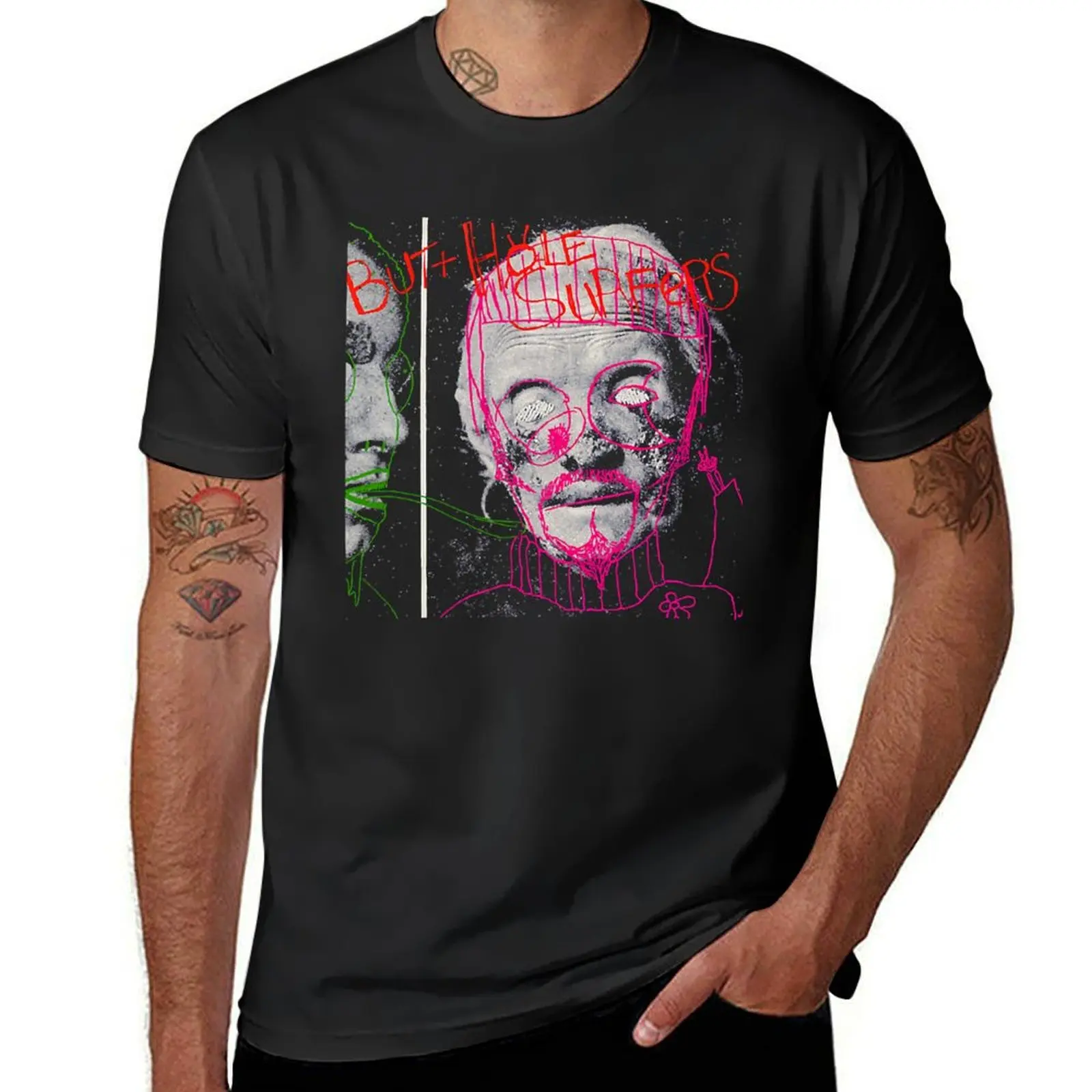 Butthole Surfers T-Shirt funnys tops heavy weight t shirts for men