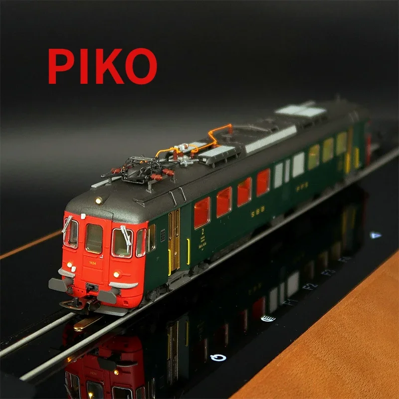 PIKO HO Train Model 1/87 96823 RBe4/4 Intercity Train SBB Digital Sound Effect Train Model Toy Gift