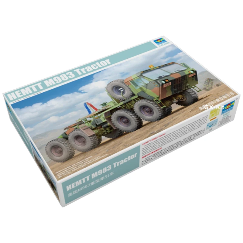 

Trumpeter 01021 1/35 Scale US HEMTT M983 Tractor Military Vehicle Children Gift Toy Plastic Assembly Building Model Kit