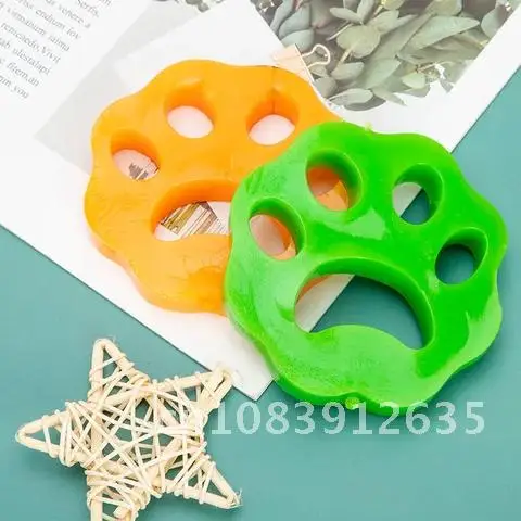 

Accessory Washing Machine Pet Hair Remover Cat Dog Fur Lint Hair Remover Clothes Dryer Reusable Cleaning Dryer Catcher 1pc