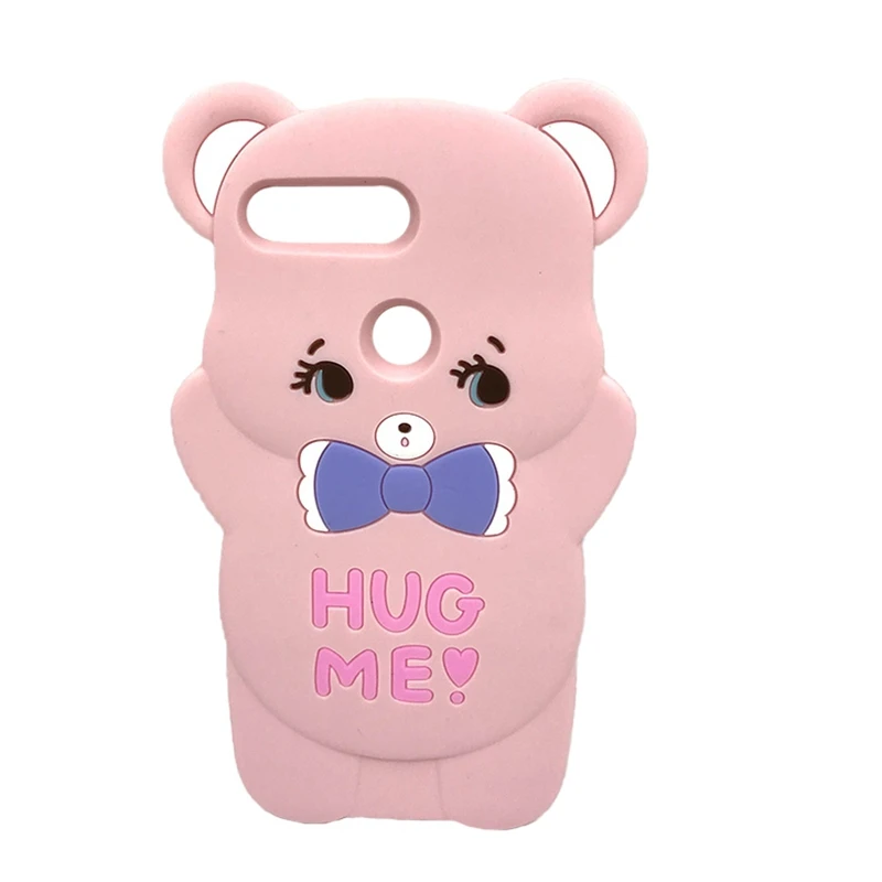 Adorable 3D Unicorn Cat Silicone Phone Case - Soft Cartoon Back Cover