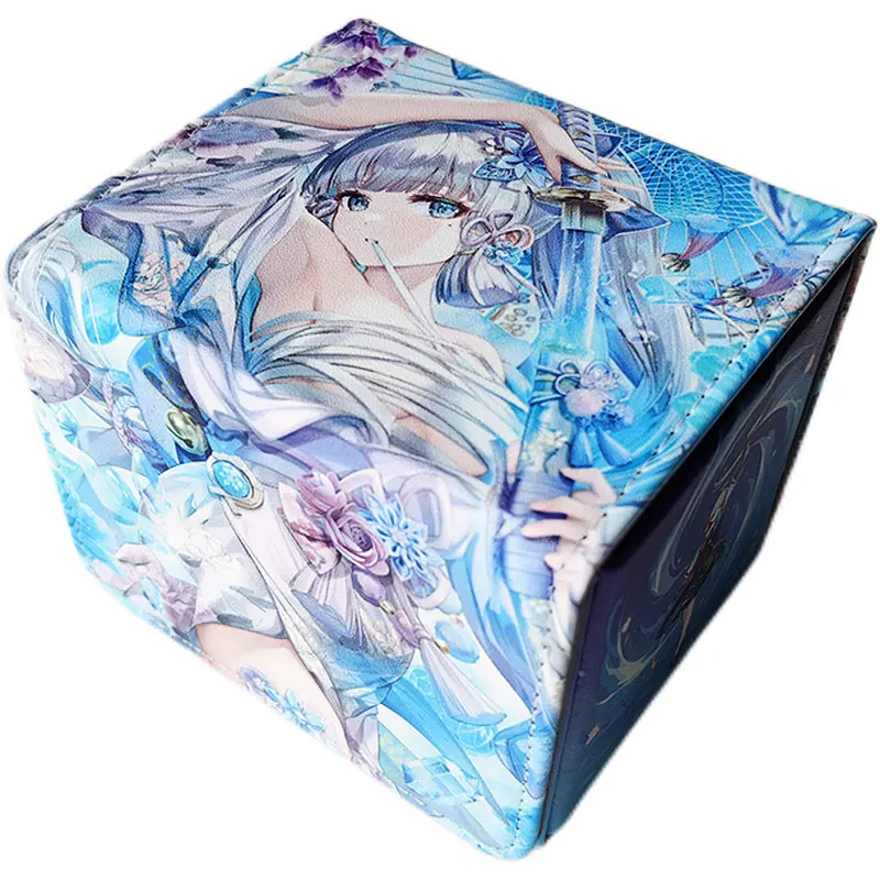

100+PU Anime Leather PVC Free PREMIUM High Quality Strong Hold Large 100+Card Storage CASE TCG Cards DECK BOX CARDS Protector