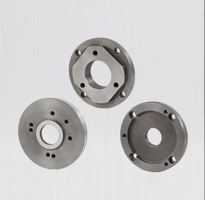 

Lathe Four-claw Adapter Plate C-type CNC Lathe Flange Plate JY250V JY240V Accessories Spindle Chuck