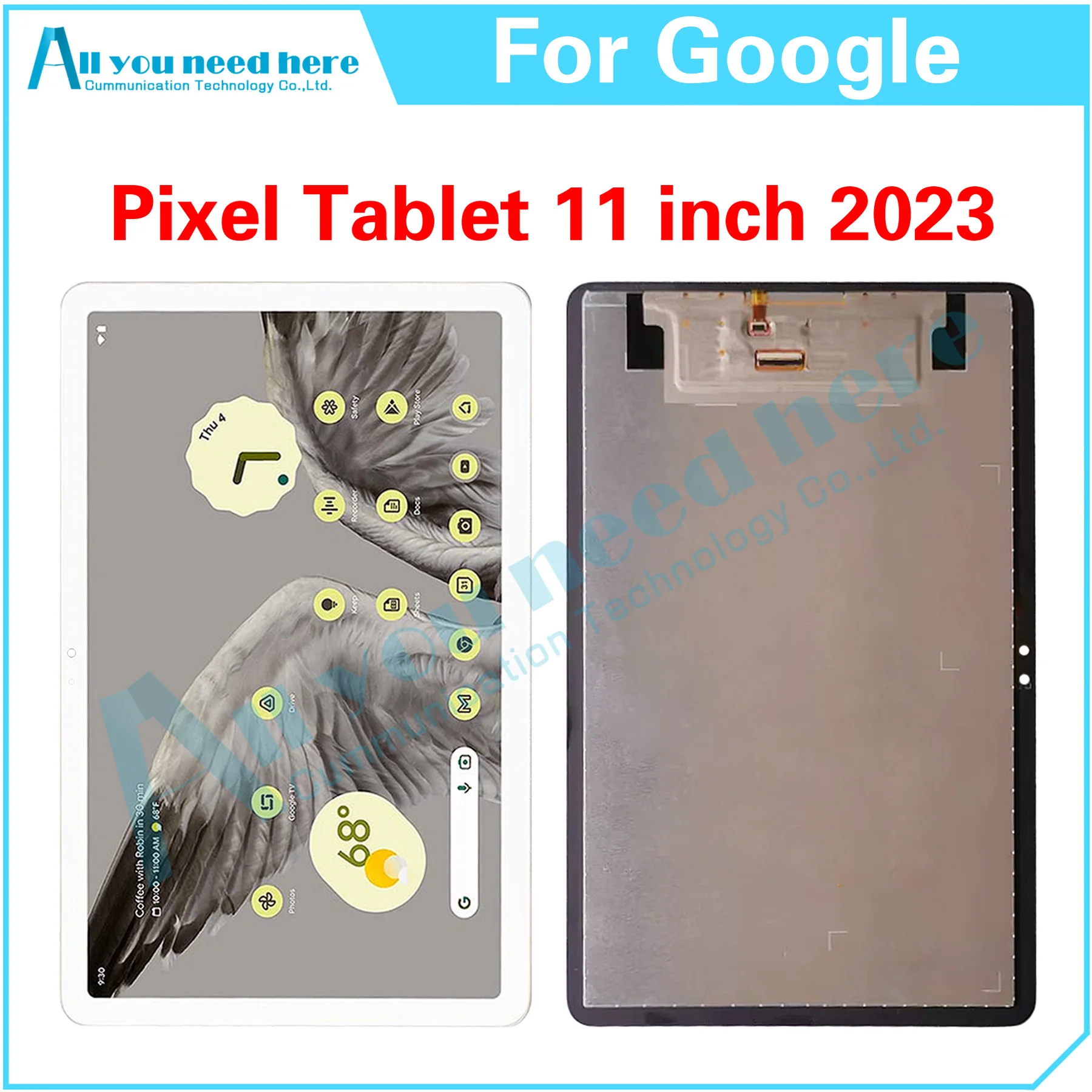 

100% тест 11-дюймовый для Google Pixel Tablet 2023 ЖК-дисплей