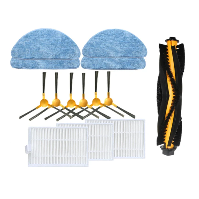 Description Picture 3 of itemFor V-TAC VT-5555 / VT-5556 Robot Vacuum Cleaner Spare Parts Hepa Filter Main Roller Side Brush Mop Cloth Strainer Pre-Filter